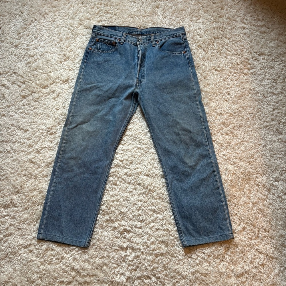 Vintage Levi’s 501s. Size 34/30.
